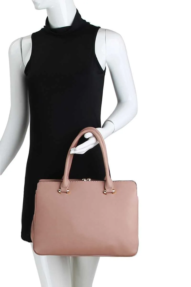 2in1 Cute Sleek Satchel With Matching Wallet