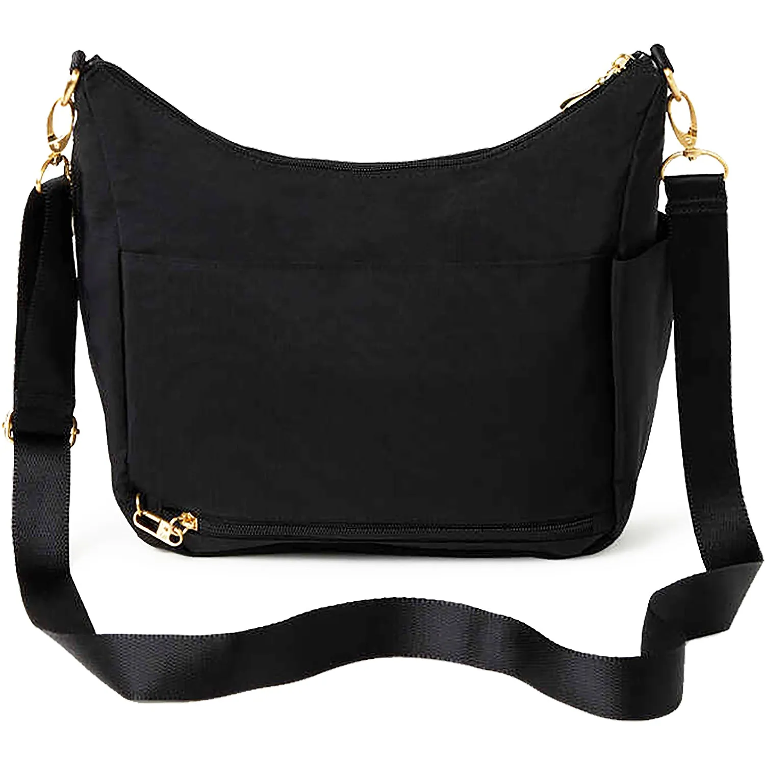 Baggallini Modern Everywhere Hobo Black/Gold Nylon