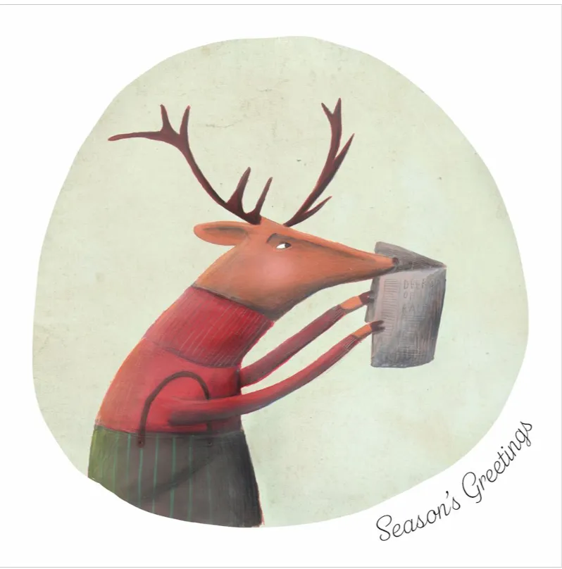 BCNA Christmas Card Pack - Reindeer