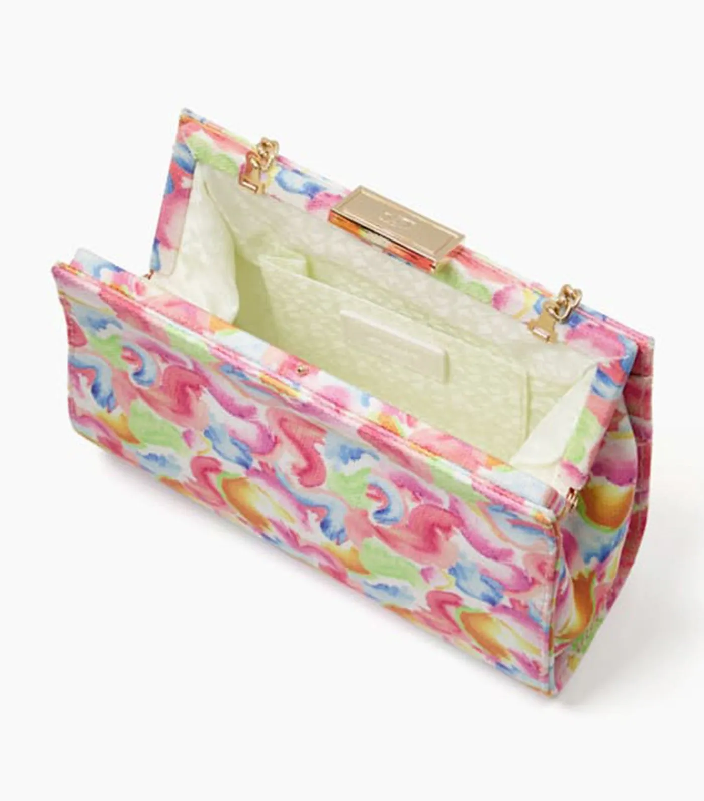 Belvedere Printed Clutch Multi