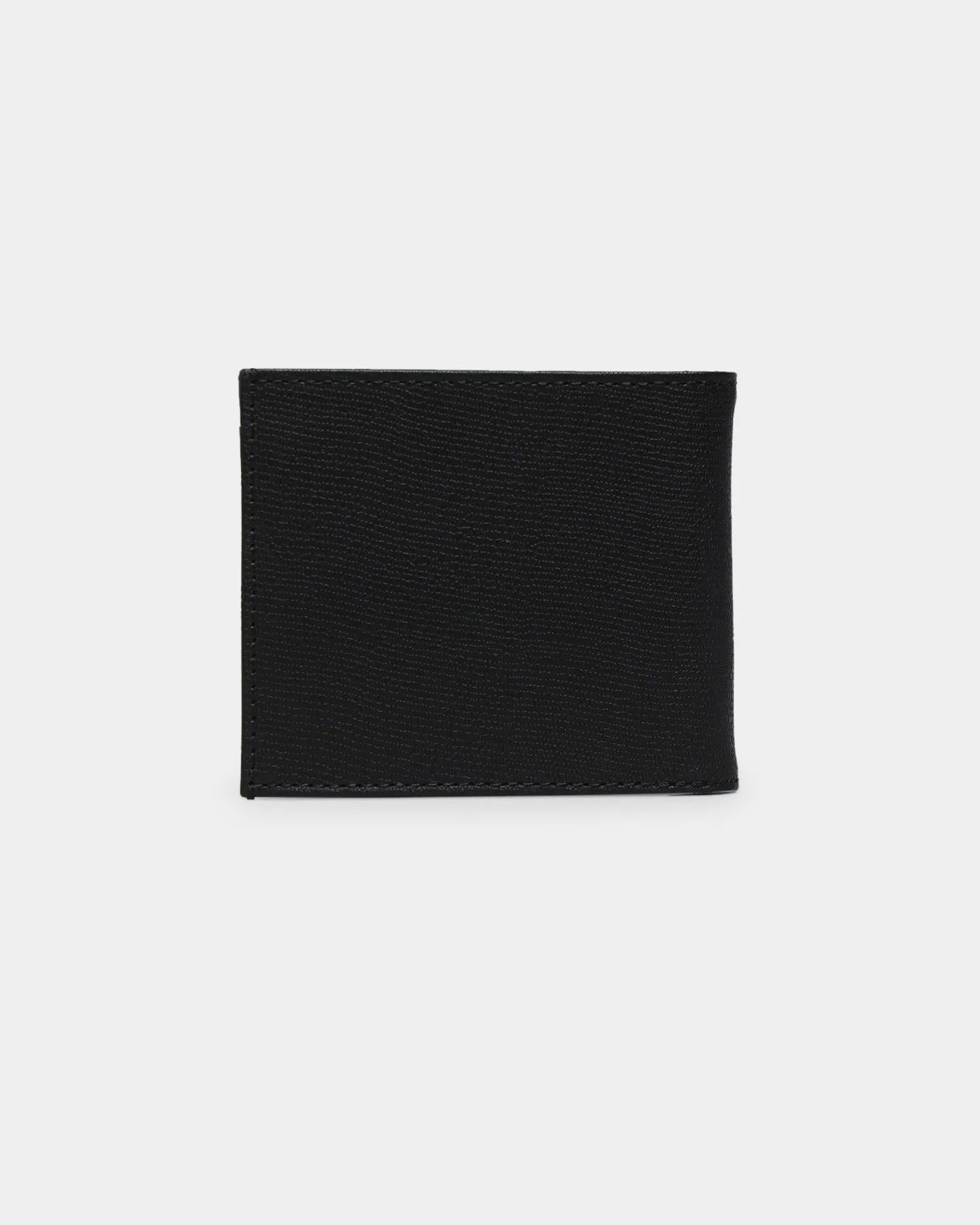 Calvin Klein Plaque Billfold Clip Wallet Black