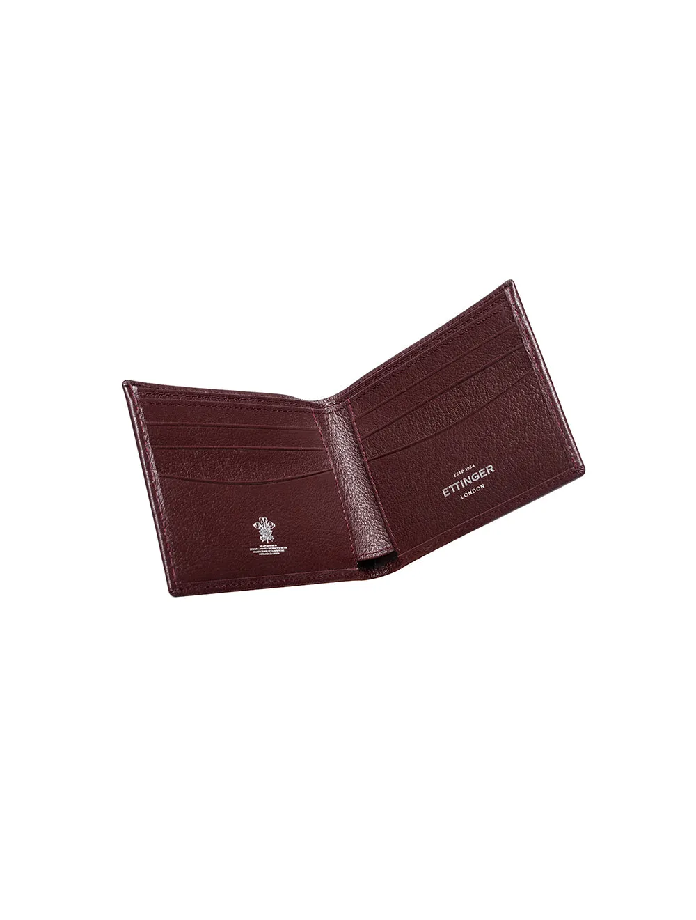 Capra Billfold With 6 C/C Bordeaux