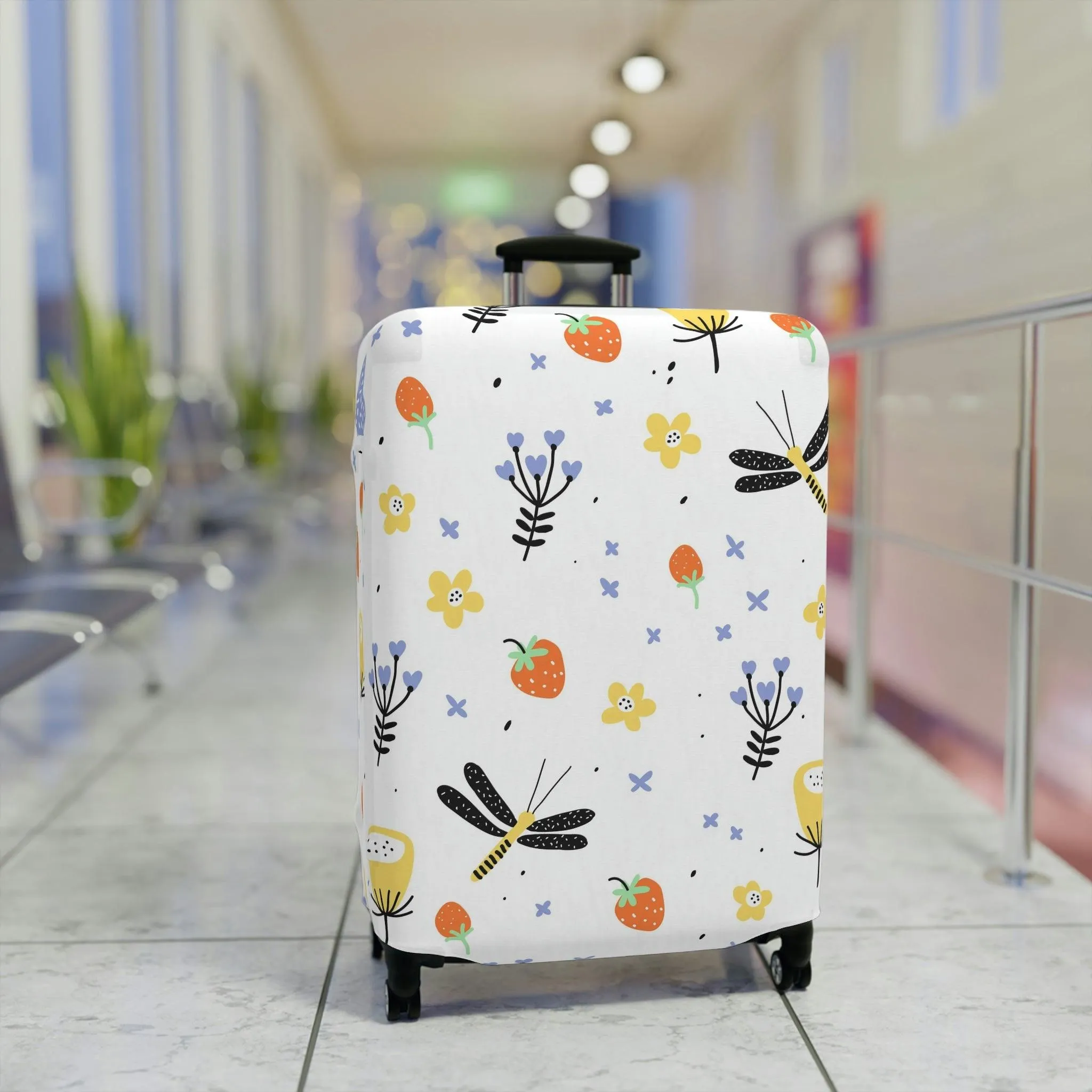 Chic Peekaboo Luggage Cover: Stylish Travel Companion