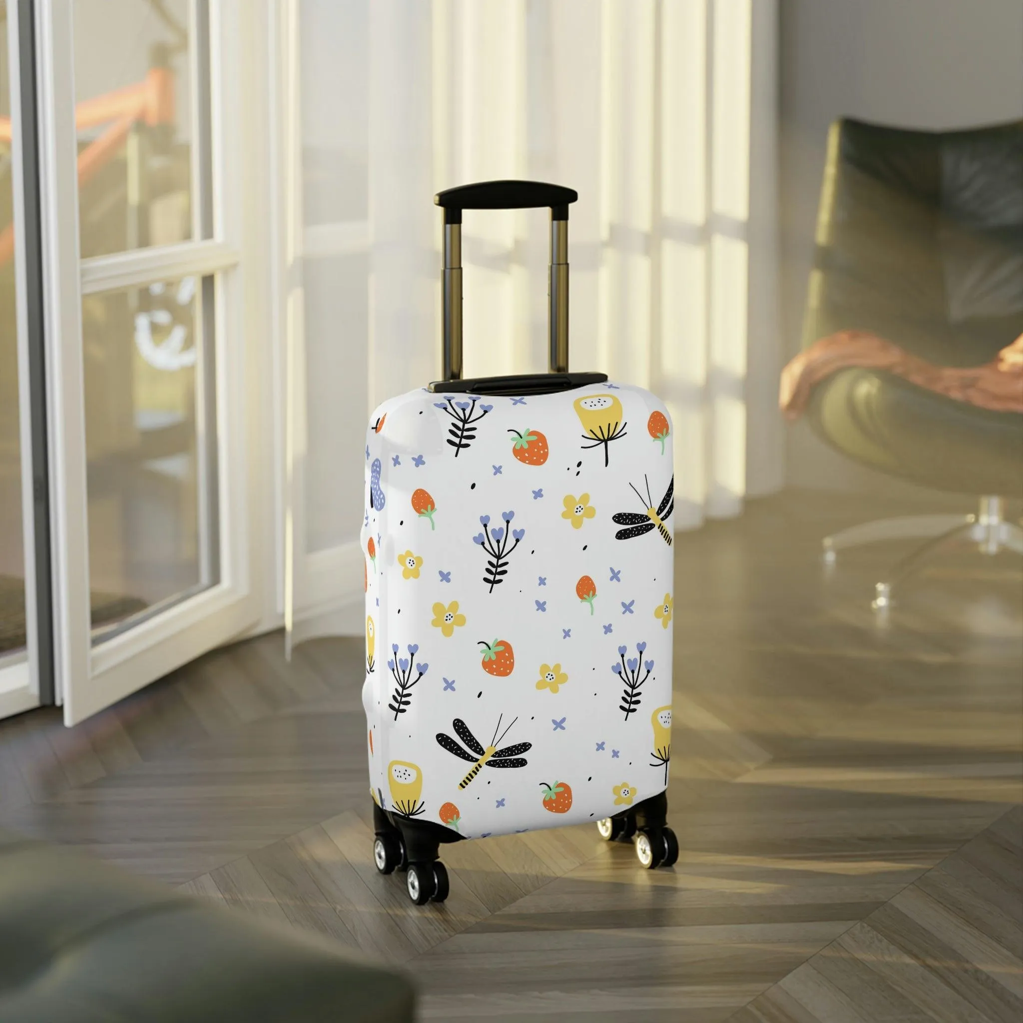 Chic Peekaboo Luggage Cover: Stylish Travel Companion