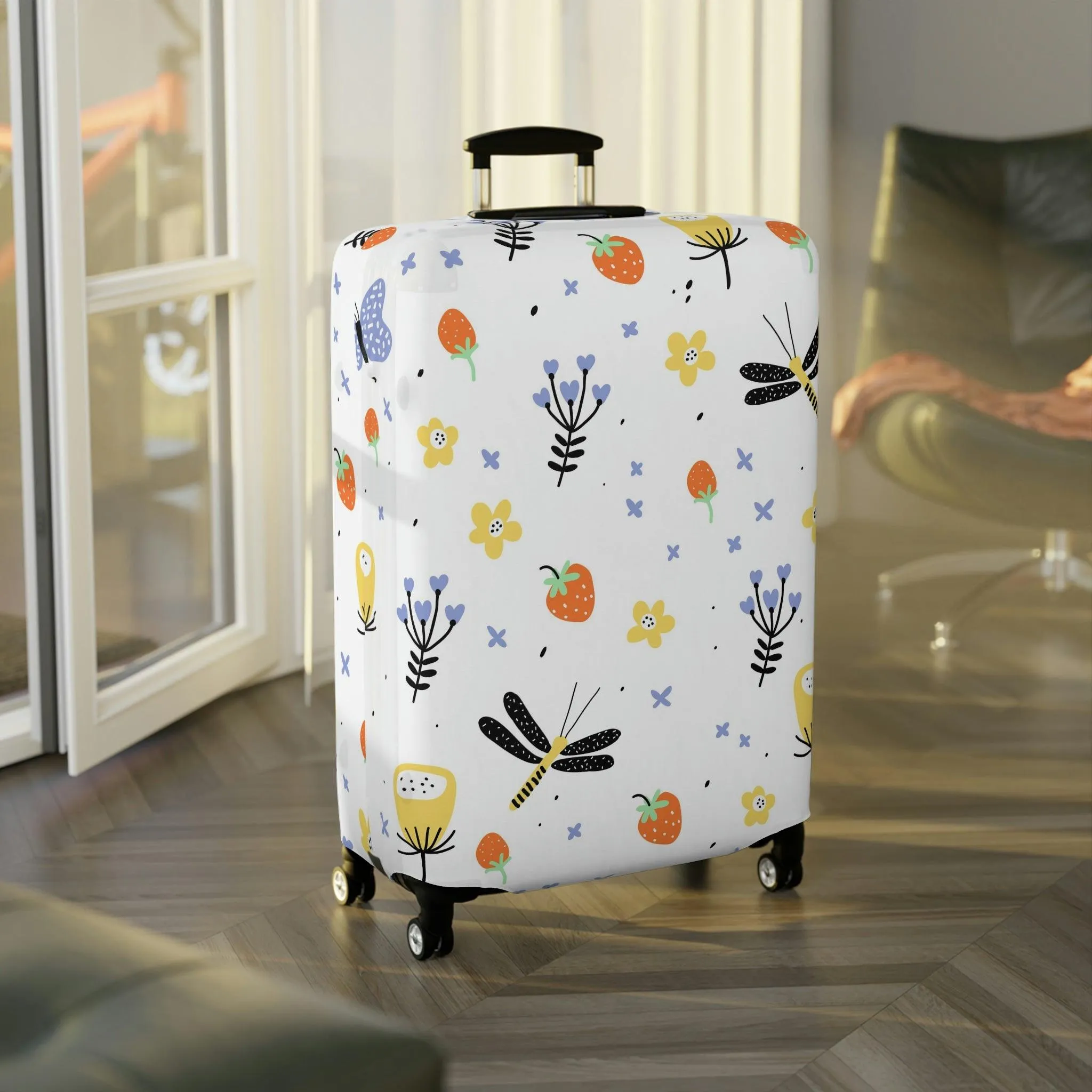 Chic Peekaboo Luggage Cover: Stylish Travel Companion