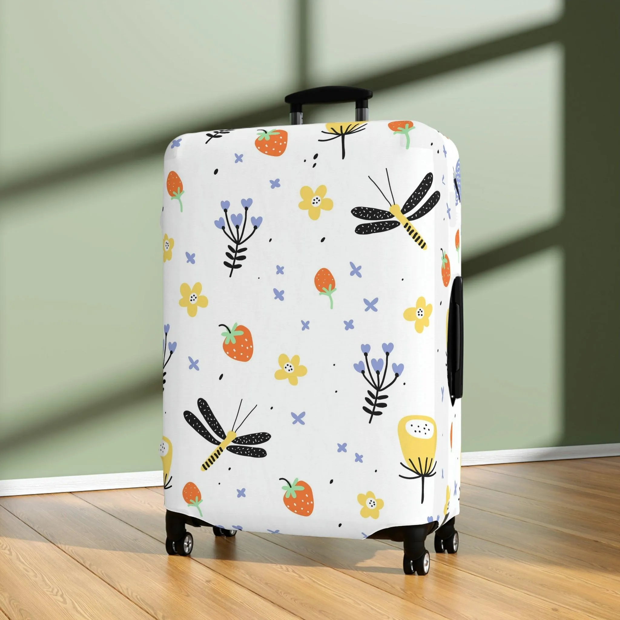 Chic Peekaboo Luggage Cover: Stylish Travel Companion