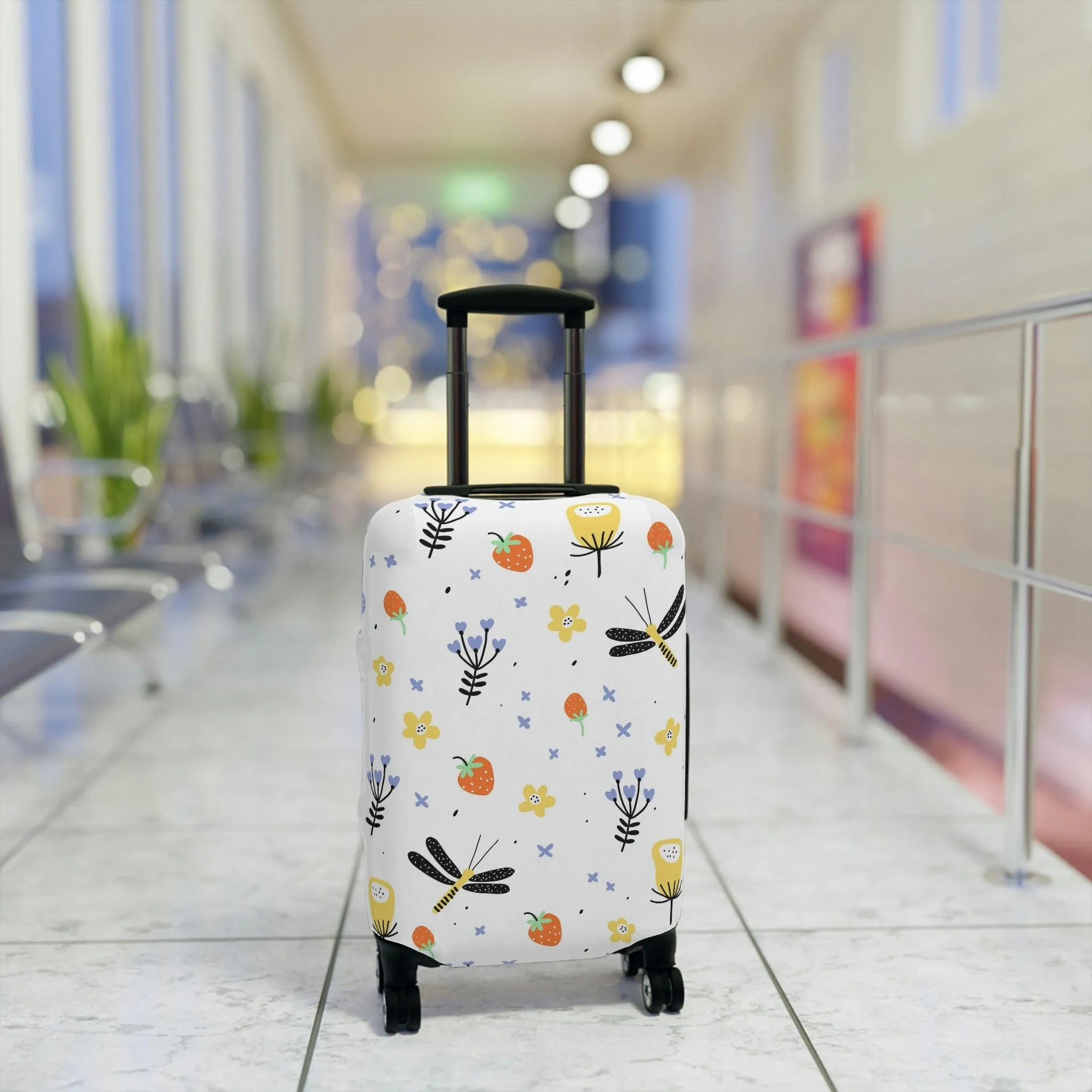 Chic Peekaboo Luggage Cover: Stylish Travel Companion