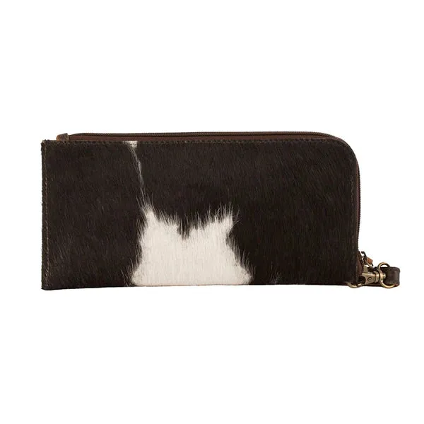 Classic Cowhide Clutch