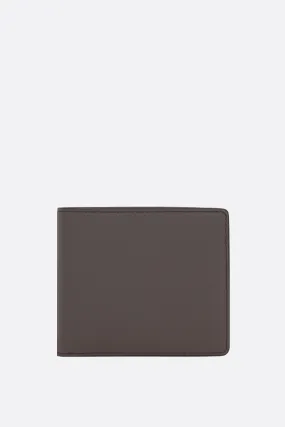 Four Stitches textured leather billfold wallet