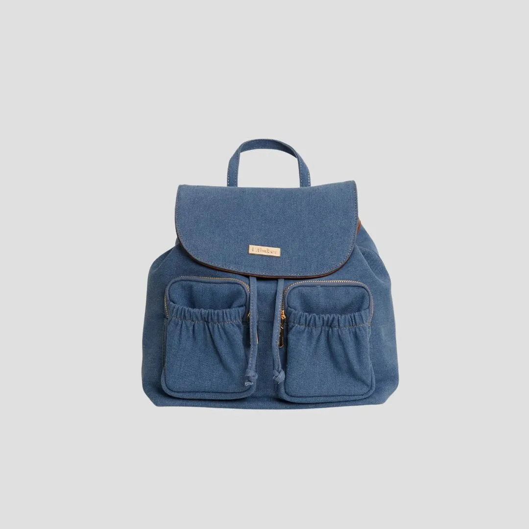 F.timber Jeju Denim Backpack