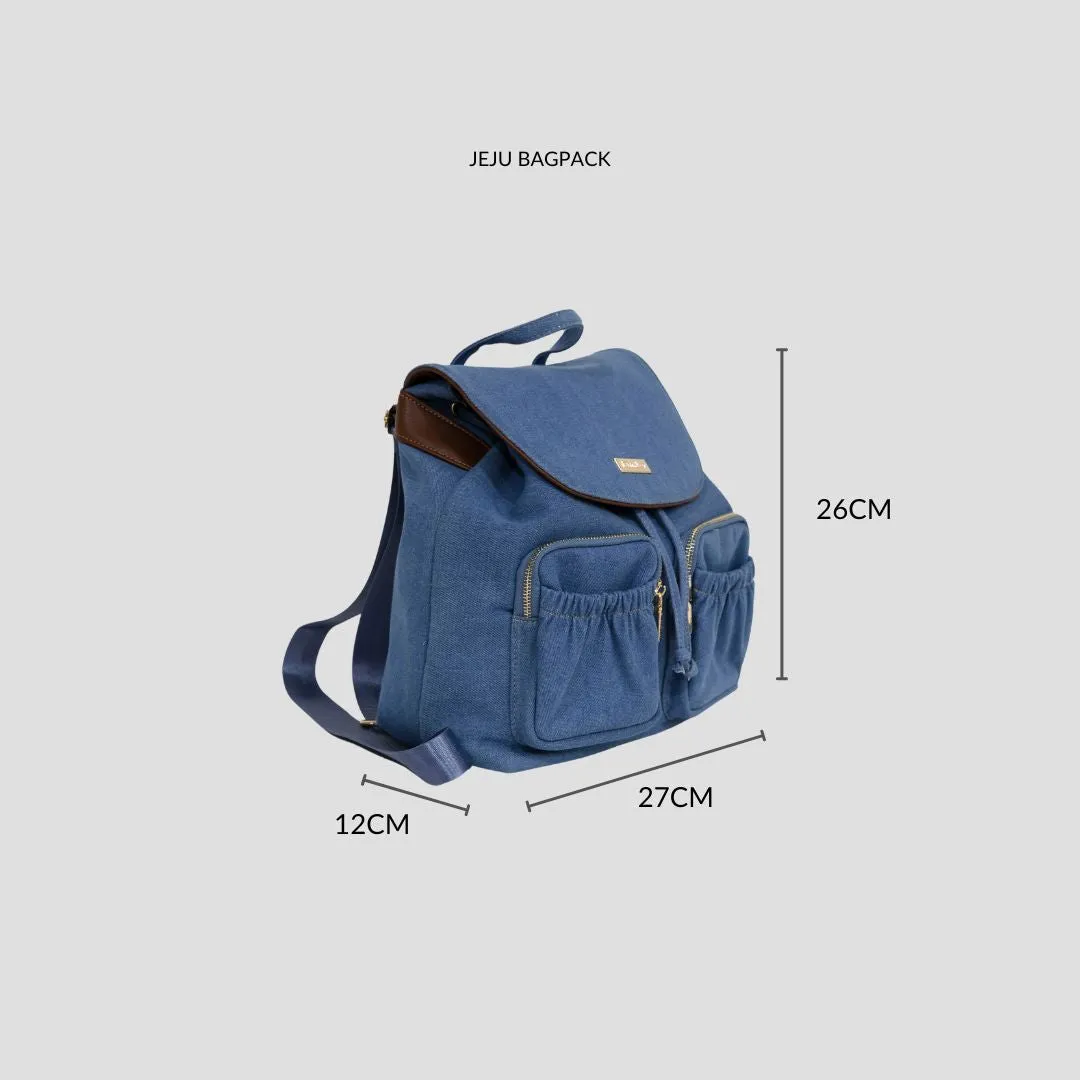 F.timber Jeju Denim Backpack