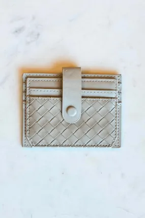 Gray Card Holder