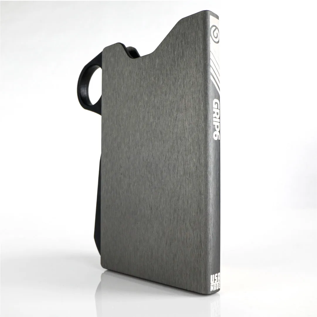 Gunmetal GRIP6 Wallet