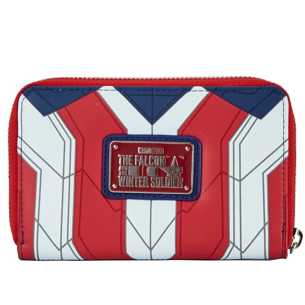 Loungefly x Falcon Captain America Mini Backpack Wallet