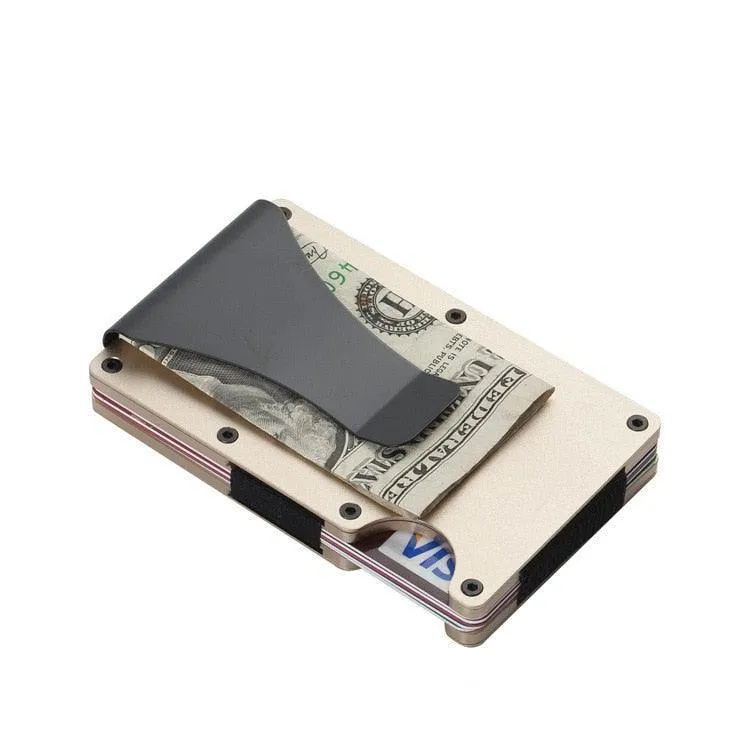 Minimalist RFID blocking wallet