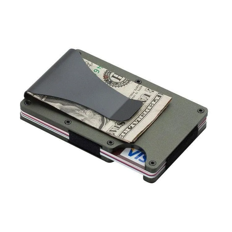 Minimalist RFID blocking wallet