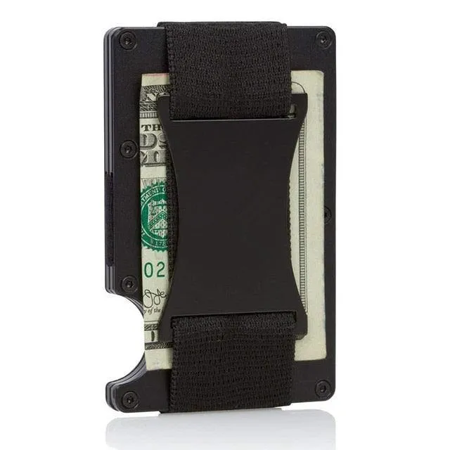 Minimalist RFID blocking wallet