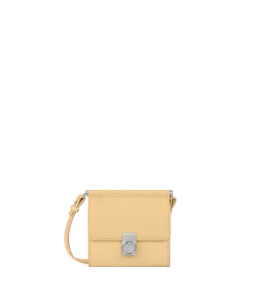 Numéro Sept Crossbody Wallet - Textured Wheat