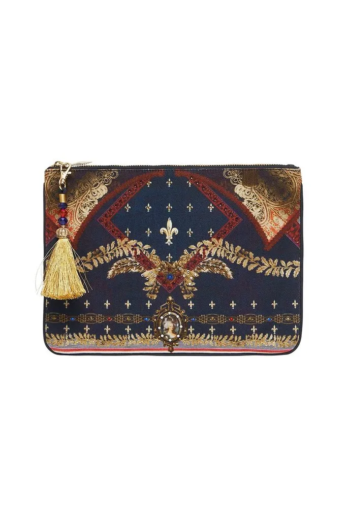 Small Canvas Clutch- This Charming Woman