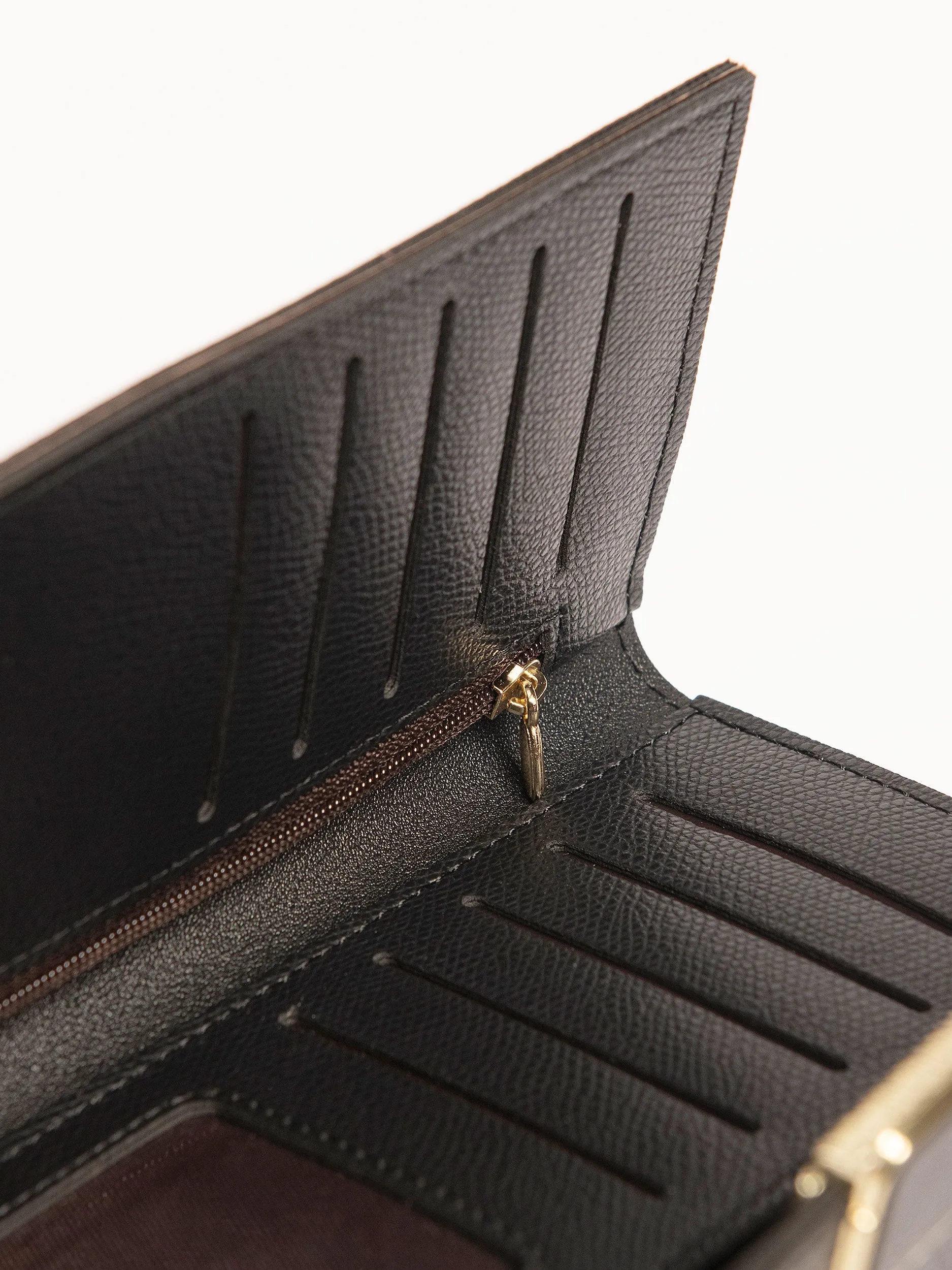 Textured Book Wallet